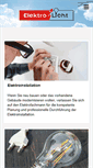 Mobile Screenshot of elektro-licht.de